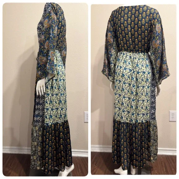 Free PEOPLE BOMBAY KIMONO ONE SIZE - Picture 14 of 16